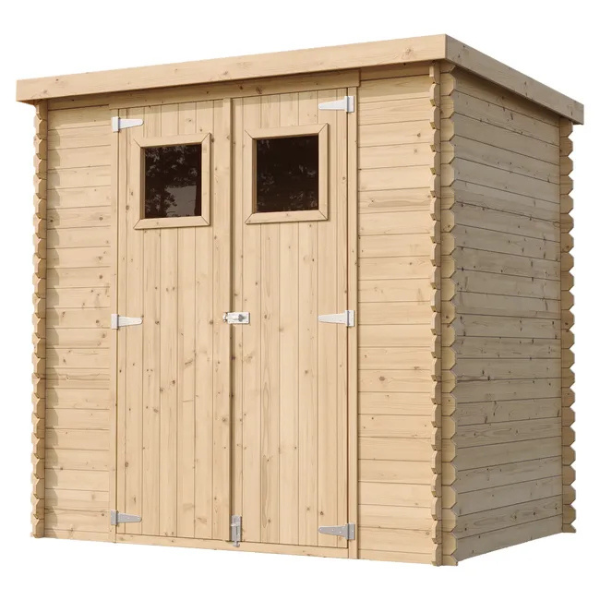 Abri de jardin en bois l204xL142xH200cm/2.22m2