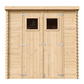 Abri de jardin en bois l204xL142xH200cm/2.22m2